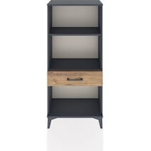 Hyperion Dolap 2 Raflı Tek Çekmeceli 60x44x134 Antrasit-çam Antrasit