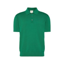 Calvin Klein Ss Supıma Cotton Pol, L4g, S Yeşil Erkek Polo