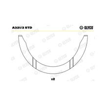 Ay Yatak - Fiat 500, Panda, Punto, Mito - Glyco-a3212std 19482141