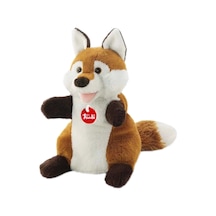 Mey İthalat El Kuklası Peluş Tilki 25 Cm Kahverengi