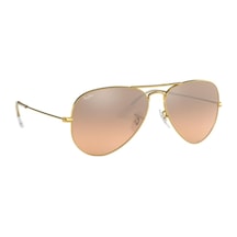 Ray-Ban Rb3025 001/3E 55 14 Aviator Aynali Damla Erkek Güneş Gözlüğü