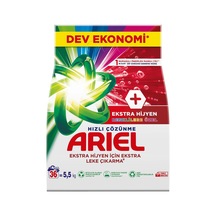 Ariel Oxı 5,5 Kg Renklilere Özel Aquapudra Toz Çamaşır Deterjanı 2 Adet