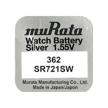 Murata 362 SR721SW Saat Pili 10'lu