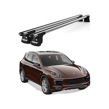 Trio-ı Porsche Cayenne 2014 Ve Sonrası Uyumlu Kilitli Ara Atkı 120cm Port Bagaj Tavan Barı