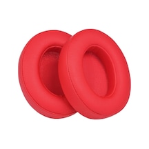 Beats Studio Kulak Üstü Kablolu/kablosuz Kulaklıklar İçin 2 Adet Yedek Kulak Yastıkları Kulak Yastığı Yastığı Kırmızı