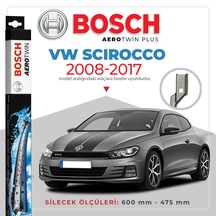 Vw Scirocco Muz Silecek Takımı 2008-2017 Bosch Aerotwin