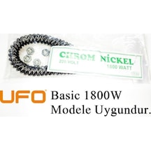 Ufo Basic 1800w Uyumlu 1800w İnfrared Soba Isıtıcı Rezistans Teli Yatay