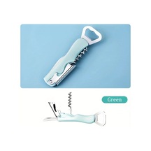 Primepickings Yeşil Paslanmaz Çelik Multifonksiyonel Portatif Şişe Açacağı Restoran Bar Yeşil