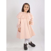 Xo Kids Kız Çocuk Elbise 6-10 Yaş 1620 Pembe