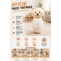 65 Cm Ayıcık Hacıyatmaz Oyuncak Çocuk Denge Oyuncağı 3+ Yaşwj006