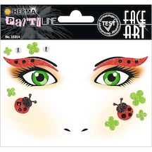 Face Art Decor Yuz Susleme Etiket Ugurbocegi