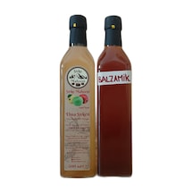 Sirke Mahzeni Elma + Balzamik Sirke 2 x 500 ML