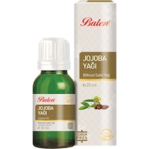Jojoba Yağı 20 Ml Soğuk Pres Bitkisel Sabit Yağ Saç Ve Cilt Bakım Yağı Jajoba Yağı Jojoba 20 ML