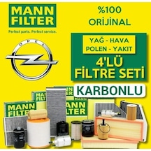 Opel Astra K 1.6 Cdti Mann-Filter Filtre Bakım Seti 2015-2018 (495301229)
