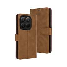 Drnds Newface Xiaomi Mi 15t Trend S Plus Kapaklı Kılıf - Taba