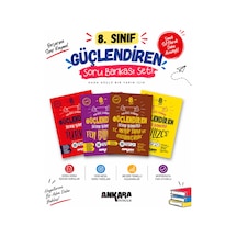 Ankara Yayıncılık 2027 8. Sınıf Türkçe + Fen Bilimleri + T.c. İnkılap Tarihi Ve Atatürkçülük + İngilizce Yeni Müfredat Bağlam Temelli Güçlendiren Soru Bankası Seti 4 Kitap