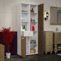 Modilayn Afra Çok Amaçlı- Banyo- Mutfak- Erzak- Kavonoz- Kiler D Çok Renkli