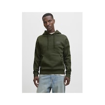 Jack & Jones 12152840 Jjecorp Logo Sweat Hood Noos Erkek Hoodie Sweatshirt Haki