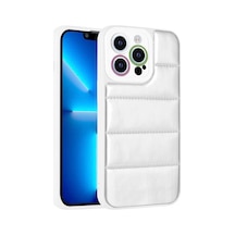 Apple Uyumlu iPhone 13 Pro Max Kamera Korumalı Aihttgli Renkli Klfs Seksek Kılıf-gümüş Gümüş