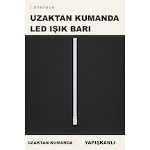 Onerous Led Led Işık, Uzaktan Kumandalı, Yapışkanlı Pembe