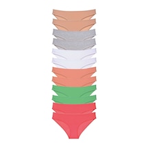 Royaleks 12 adet Süper Eko Set Likralı Kadın Slip Külot Set 6 RYL-EKO11072 Çok Renkli Royaleks 12 adet Süper Eko Set Likralı Kadın Slip Külot Set 6 RYL-EKO11072 Çok Renkli