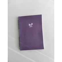 Çizgisiz Defter, Not Defteri, Okul Defteri Mor