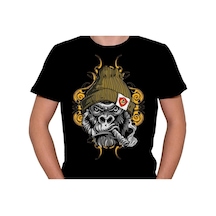 Monkey Puro Maymun Retro Tişört Unisex T-shirt 001