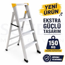 Sözbir Merdiven Sözbir 5+4 Ters Acılır/ Cok Amaçlı Kolay Kullanım/ Pratik Alumınyum Merdiven/ekstra Güçlü