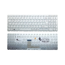 Toshiba Satellite L50-b-123, L70-c-10v Uyumlu Notebook Klavye Beyaz