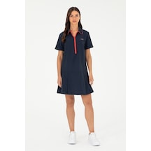 U.s. Polo Assn. Kadın Lacivert Elbise Dokuma 50280570-vr033 Lacivert
