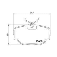 Brembo P44009 Arka Fren Balatasi Sfp100470 Sfp100490 Sfp500130