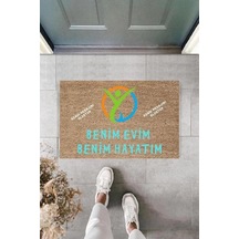 Dijital Baskı Kişiye Özel İç Kapı Dekorasyon Paspas Ps11272 Renkli