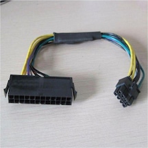 24 pin 8 pin çevirici Dell Uyumlu optiplex 3020 7020 9020 atx 8 pin power 24 pin kablo 30 cm