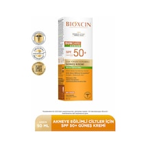 Bioxcin Sun Care Akneye Eğilimli Ciltler Için Güneş Kremi 50 Spf 50 Ml - Akne, Dry Touch, Mat