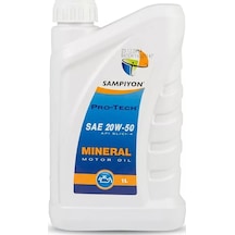 Şampiyon Pro-Tech 20W-50 Mineral Motor Yağı 1 L