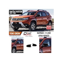 Dacia Duster 2018+ Yarasa Ayna Kapak Parlak Siyah Abs Plastik