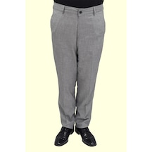 Dmctekstil Toricelli Erkek Trc-206 Desenli Yüksek Bel Klasik Kesim Rahat Kalıp Boru Paça Yan Cep Yazlık Ham Keten Pantolon Siyah