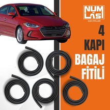 Hyundai Elantra 2016-2020 4 Kapı + Bagaj Fitili-a Kalite-numlas-nm6313