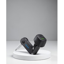 Bluetooth Aux Çevirici Ve Pd Destekli Araç Şarj Cihazı 2'li Set
