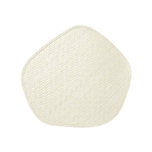 6 Adet Amerikan Servis, Palmiye Yaprağı MeridyenDukkan 37x35 cm IKEA-Sunumluk Servis Krem