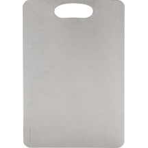Mudo Home Staınless Doğrama Tahtası 23x34 Cm Metalik