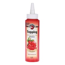 Fo Çilek Aromalı Topping Dondurma Sosu 350 G