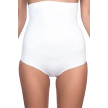 Ang Butik Beyaz Yüksek Bel Slıp Korse