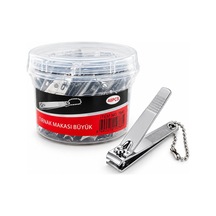Trım Tırnak Makası Büyük Kovalı Ergonomik Tasarım- 48'li Paket