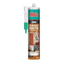 Akfix Akfix Silikonize Mastik Gri As606 Gri