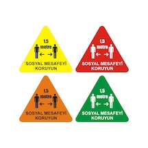 Sosyal Mesafe Uyarı (433468478)