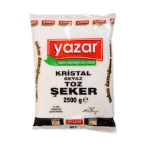 Yazar Kristal Toz Şeker 3 x 2.5 KG