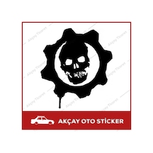 Kurukafa Sticker Çark Sticker Oto Sticker Çark Araba Sticker