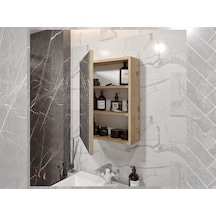 Banyo Tuvalet Aynalı Dolap Lefkas Çok Renkli