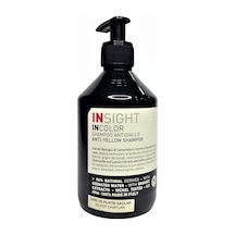 Insight Incolor Anti Yellow Sarı ve Platin Saçlar için Silver Şampuan 400 ML